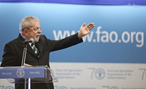 Ex-presidente Lula discursa na abertura da conferência anual da Organização das Nações Unidas sobre Alimentação. (Foto: Ricardo Stuckert/Instituto Lula)